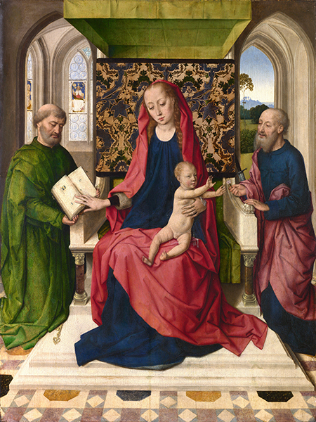 The Virgin and Child with Saint Peter and Saint Paul